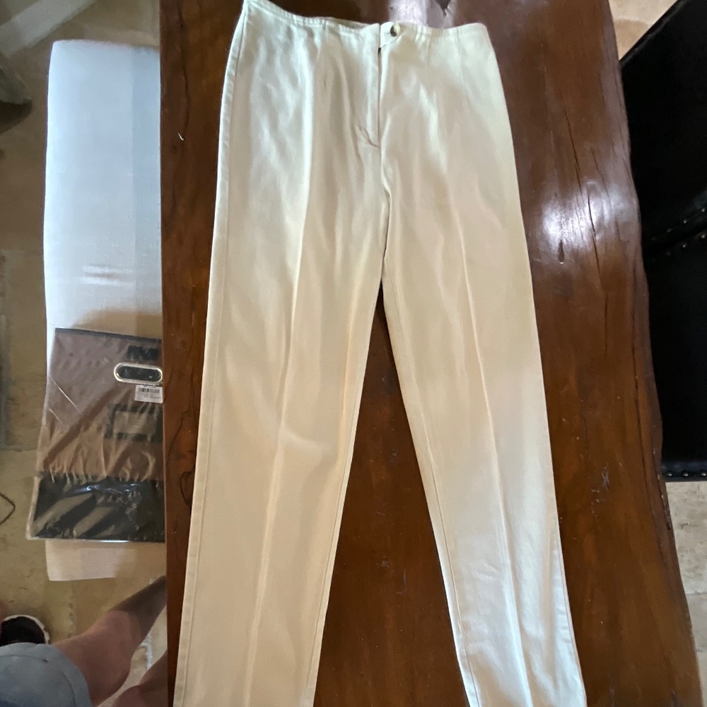 David Hollis Beige Dressy & Casual, sz 8L Pants